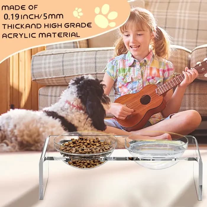 Support de gamelle pour animaux de compagnie