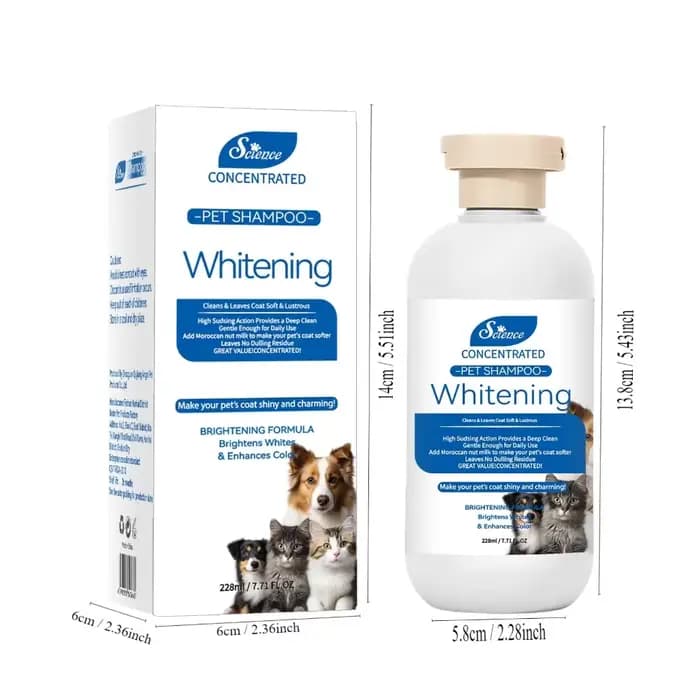Shampoing apaisant pour animaux de compagnie