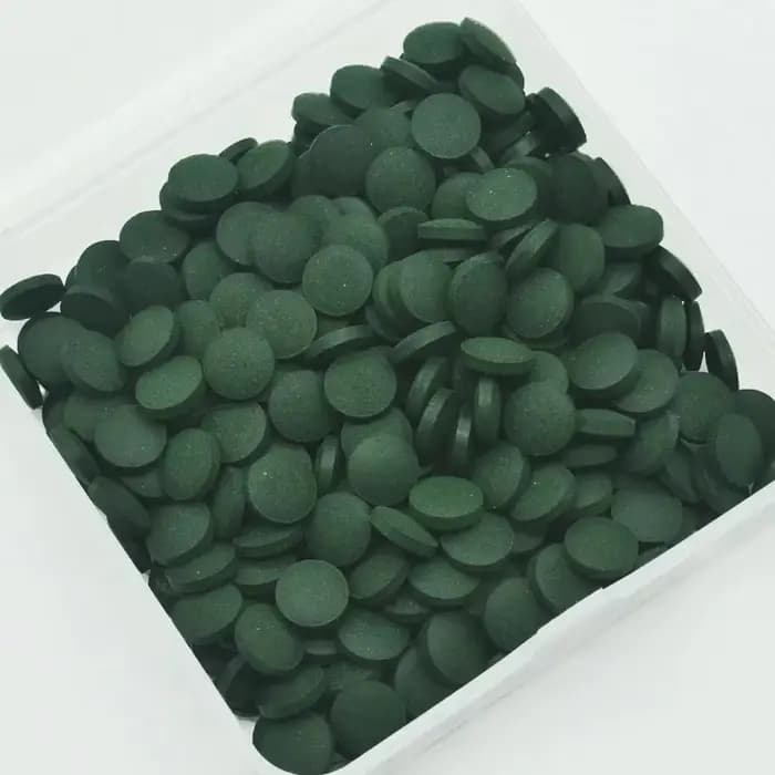 200 pièces comprimés de spiruline enrichissement nourriture pour animaux de compagnie préférée poisson cristal rouge