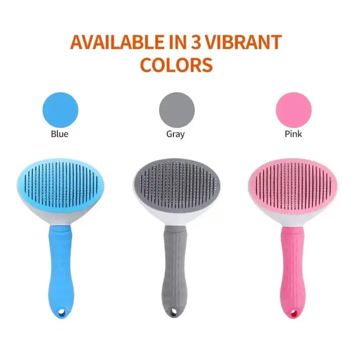Brosse à cheveux pour chien et chat, peigne de toilettage et de soin pour chat, peigne en acier inoxydable pour cheveux longs, nettoyage des chiens, accessoires pour chiens