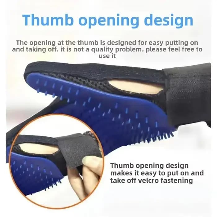 Gants de toilettage pour animaux de compagnie, brosse flottante en caoutchouc pour l'élimination des poils, gant de massage et de nettoyage, peigne pour chats, accessoires et produits pour chats