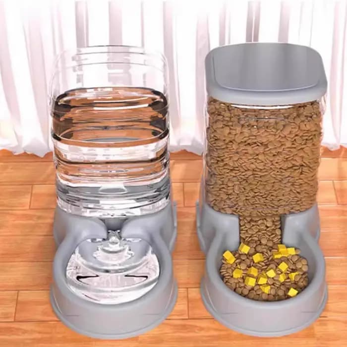 Distributeur automatique de nourriture et d'eau pour chats et chiens