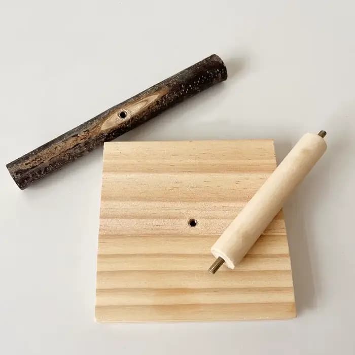 Support de perche à oiseaux Portable