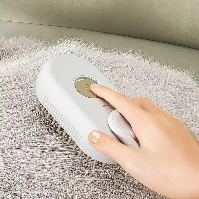 Brosse de Énergie à Vapeur 3 en 1 pour Chat et Chien