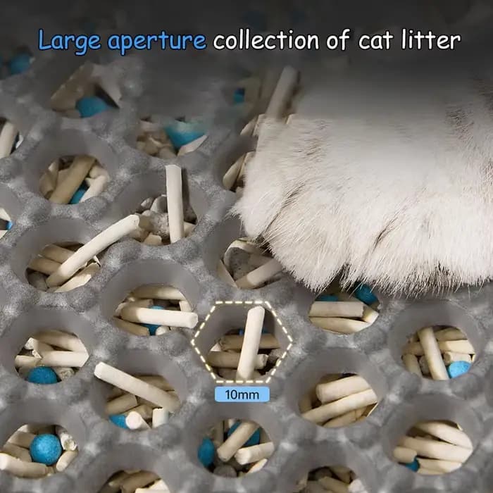 Tapis de litière pour chat de grande taille