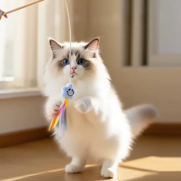 Jouets en bois pour chats, bâton Teaser, tortue résistante aux morsures, jouets interactifs et durables pour chats avec cloche, produits pour animaux de compagnie