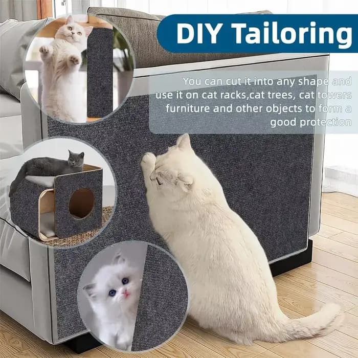 Tapis de protection pour canapé anti-griffures pour chats