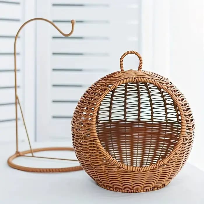 Lit hamac de luxe tissé à la main pour chat