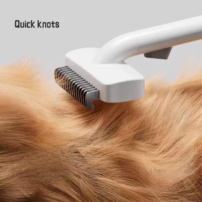 Coupe-noeud de fourrure pour animaux de compagnie, peigne dissolvant de poils de chat, outils de toilettage pour chat, brosse simple face, nettoyeur de cheveux longs et bouclés, produits pour animaux