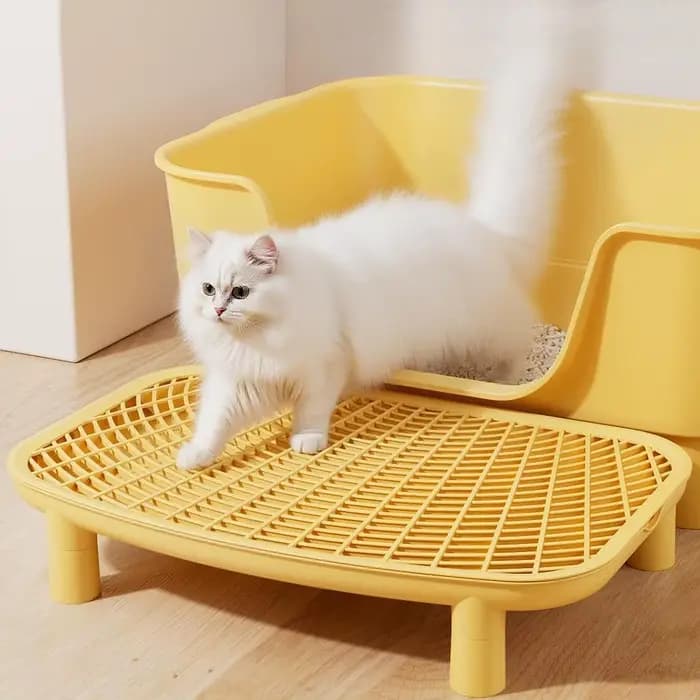 Rampe à litière pour chat