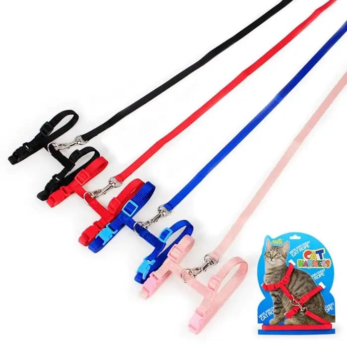 Ensemble de laisse réglable en nylon SFP pour animaux de compagnie