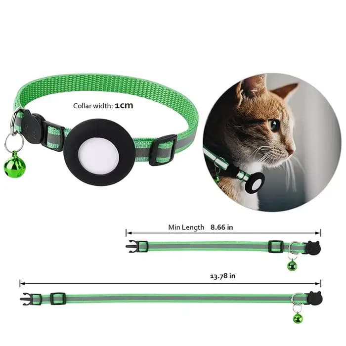 Étui de protection anti-perte avec clochette pour animal de compagnie