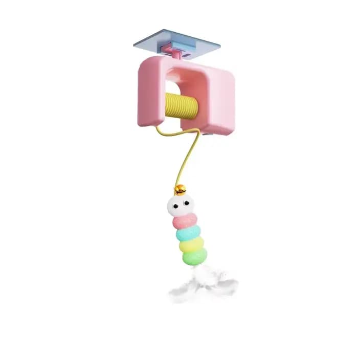 Jouets électriques interactifs pour chats, nouveaux et populaires, avec portes suspendues, balles automatiques pour chats, jouets amusants pour chats à faire jouer soi-même