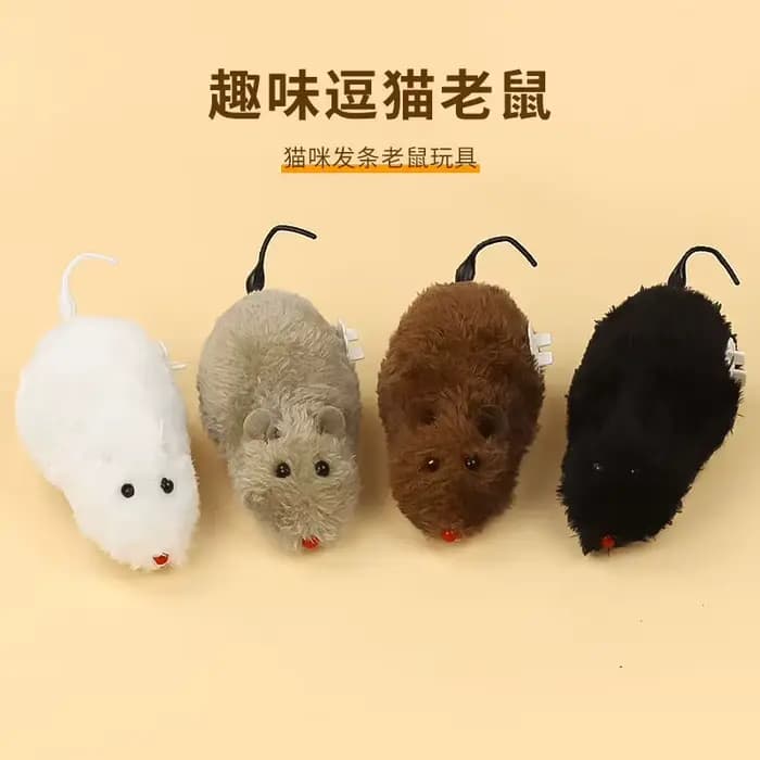 Jouet en peluche souris pour animaux de compagnie