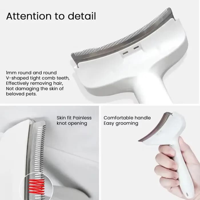 Brosse démêlante pour chiens et chats