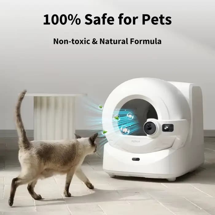 Petkit – éliminateur d'odeurs d'animaux N60, Original, exclusif pour PUROBOT, bac à litière Ultra autonettoyant pour chat, contrôle des odeurs de toilettes pour chat (3 pièces)
