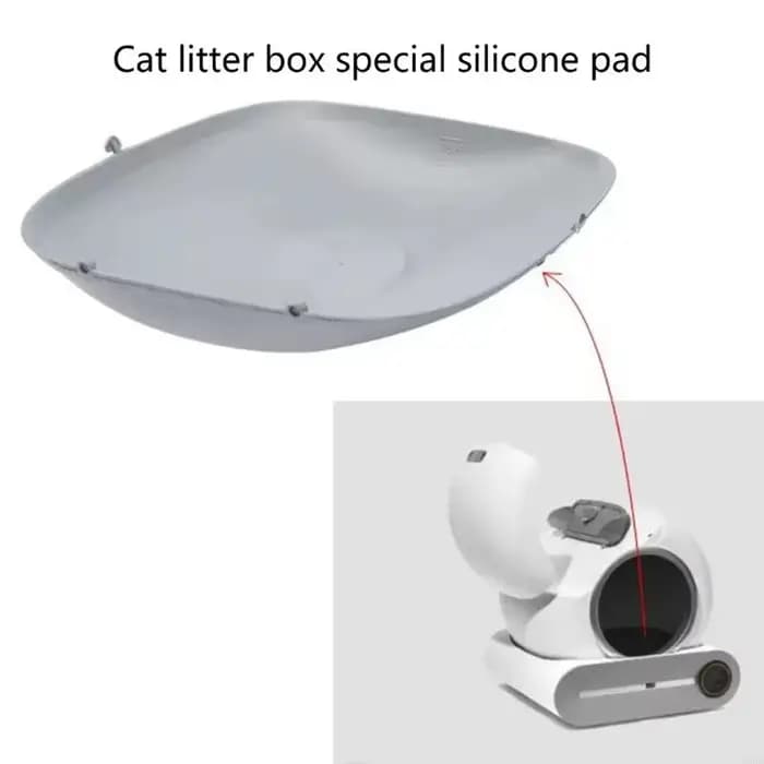 Tapis de litière pour chats en silicone anti-fuite