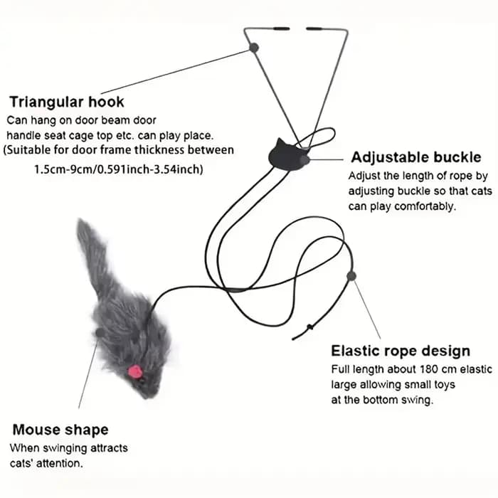 Simulation de souris pour chats