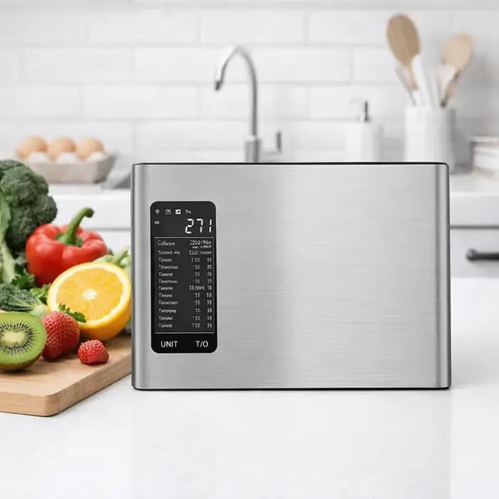Balance alimentaire intelligente en acier inoxydable avec application gratuite et suivi de 19 nutriments
