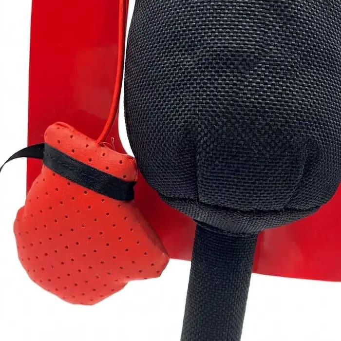 Sac de frappe pour chat de compagnie en forme de dessin animé avec gants de boxe et ventouse