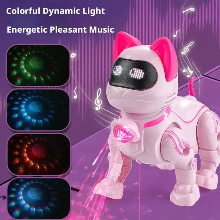Jouet pour chat robot intelligent programmable