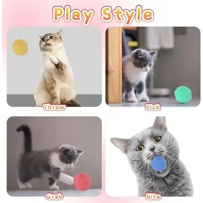 Jouets pour chats, lanceur de balle automatique