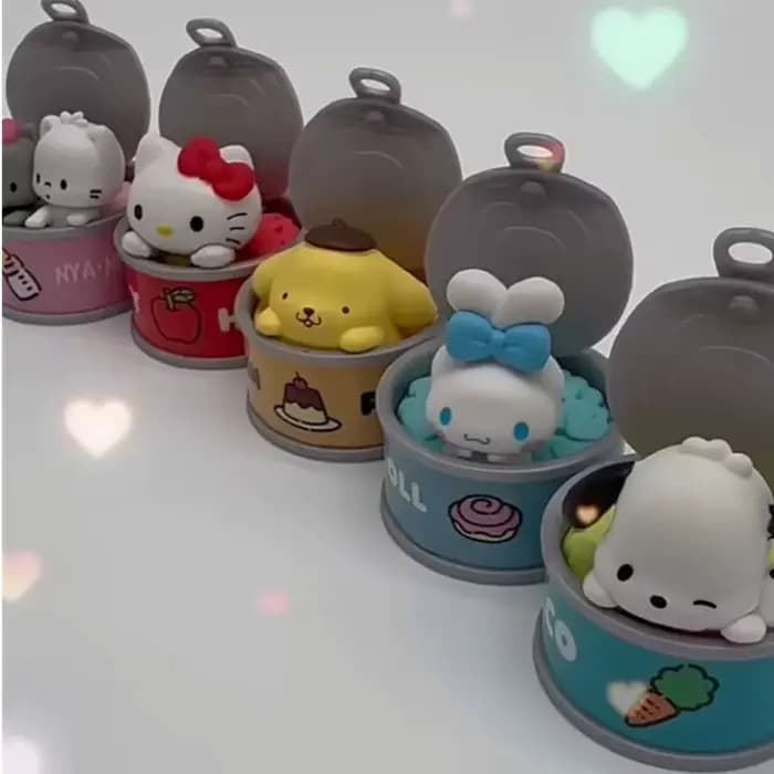Nouveau produit en stock : Boîte surprise de nourriture en conserve pour chat Kt