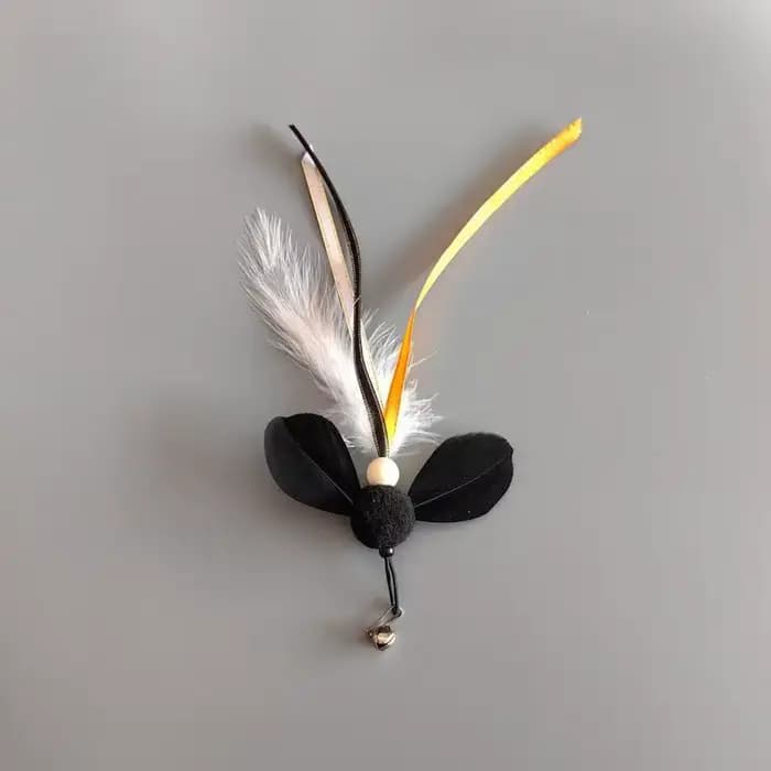 Jouet pour chat en peluche et plumes, 3/5 pièces, jouets interactifs pour chatons