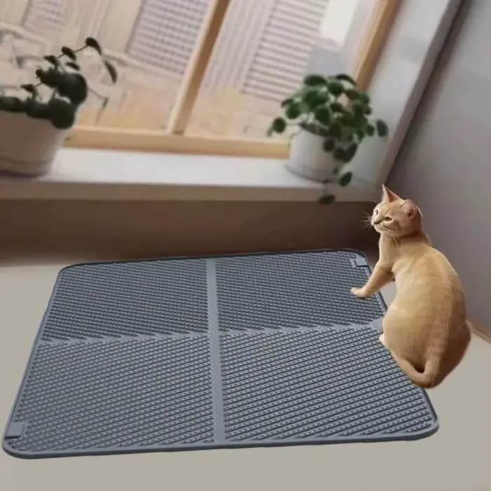 Tapis de litière en Silicone pour chat