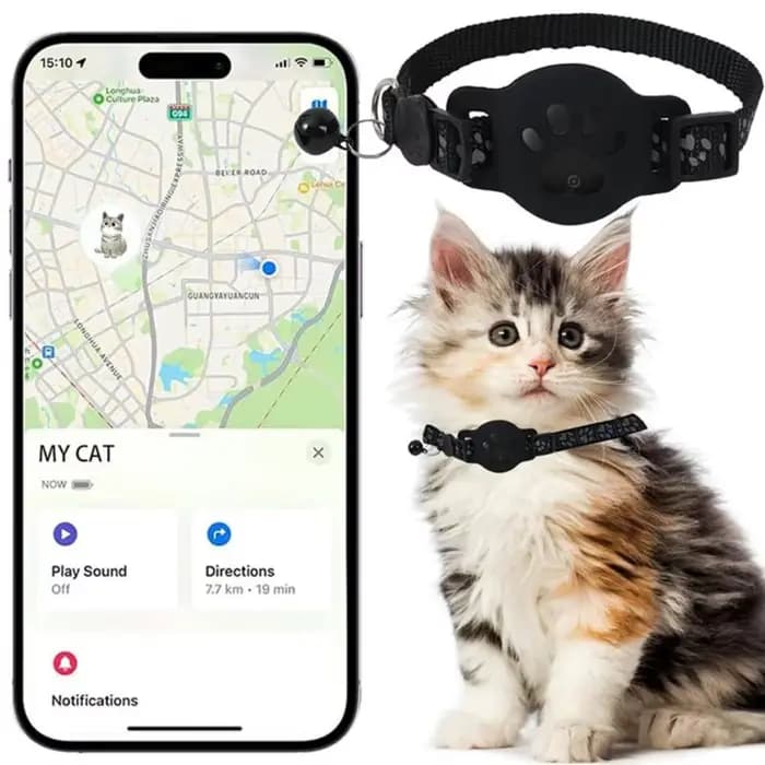 2 types de traceurs GPS intelligents multifonctionnels pour animaux de compagnie