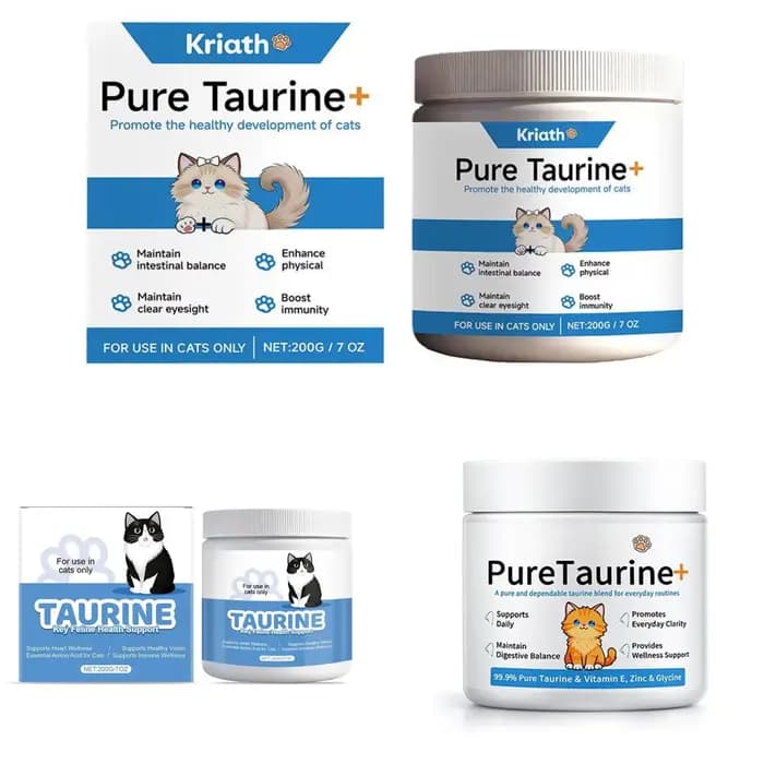 Poudre de soin corporel pour chat 200g