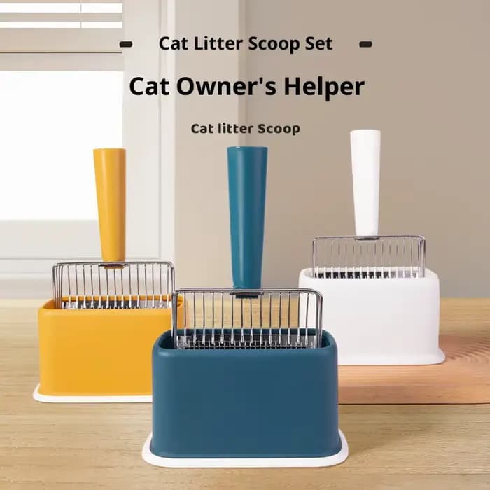 Ensemble de cuillères à litière pour chat