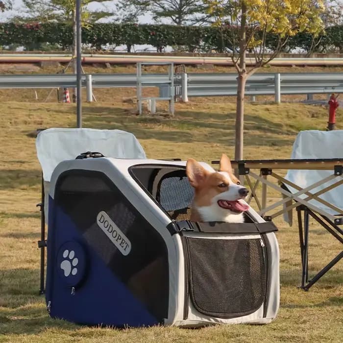 Cage de voiture pour animaux de compagnie