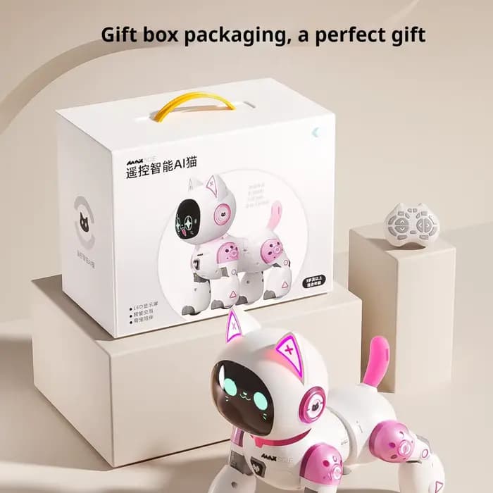 Robot chat dansant télécommandé