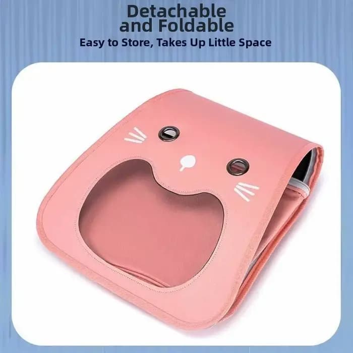 Sac de transport pliable pour chat