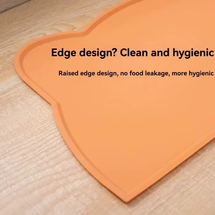Tapis d'alimentation antidérapant en Silicone pour animaux de compagnie
