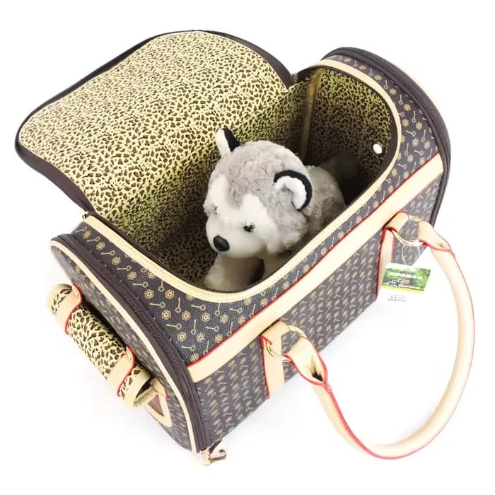 Sac à Main de Luxe Portable et Pliable pour Chat et Chien