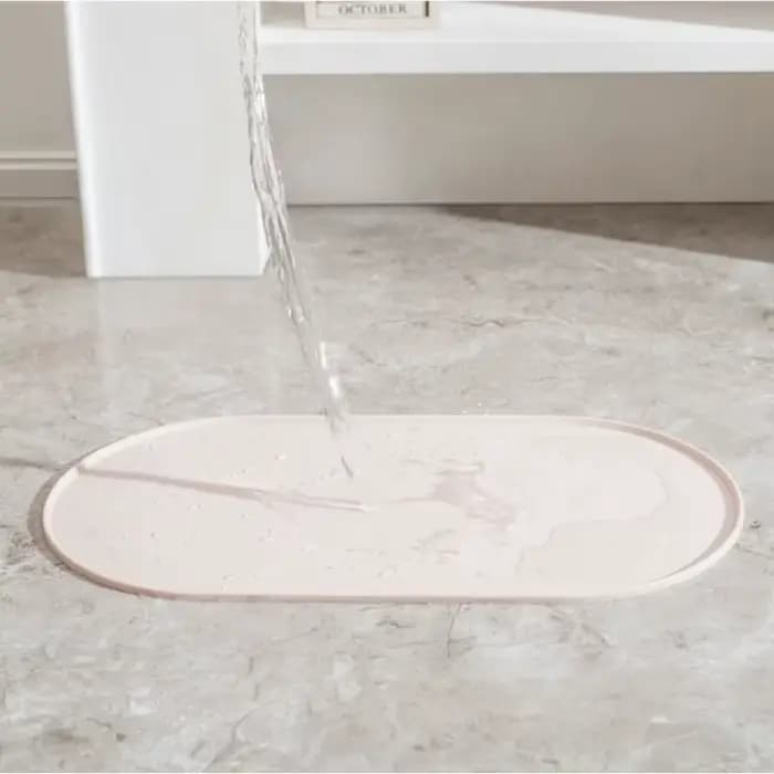 Tapis d'alimentation pour chat avec conception imperméable antidérapante