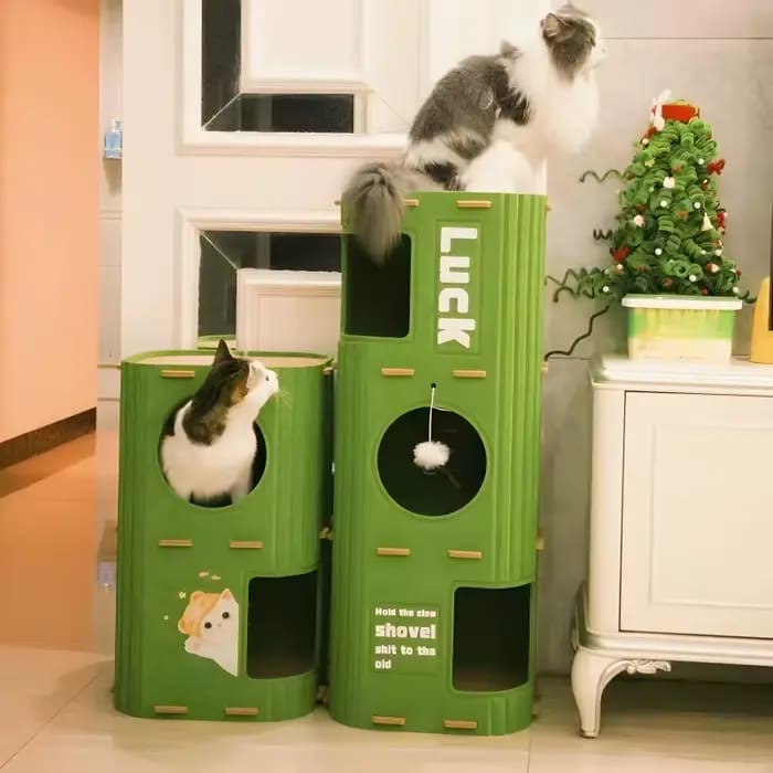 Nid de chat multicouche
