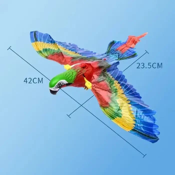 Jouet interactif pour chat : Aigle volant électrique suspendu