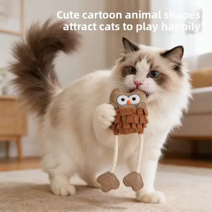 Jouets interactifs à la catnip pour chatons