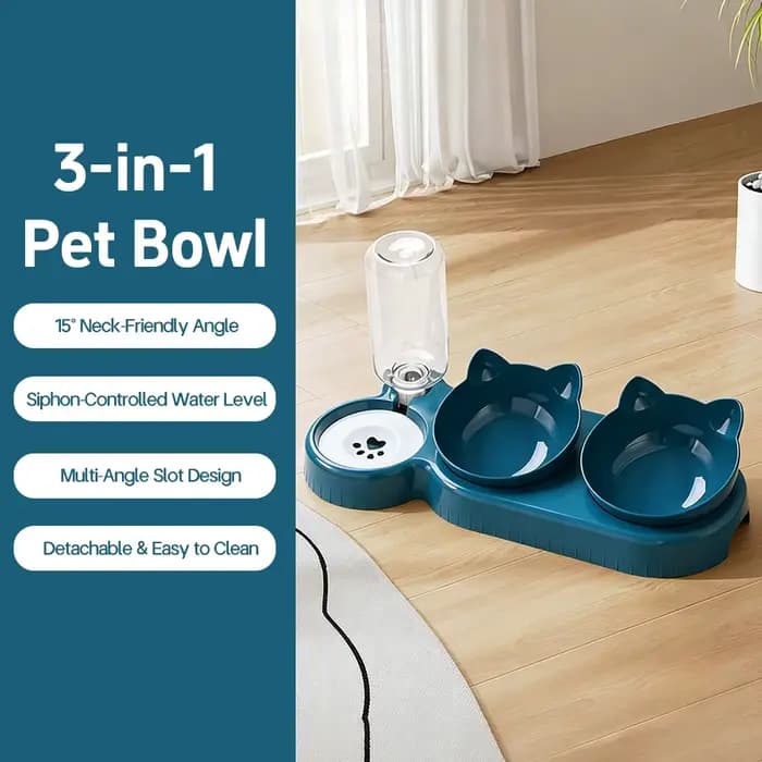 Gamelle transfrontalière pour chat