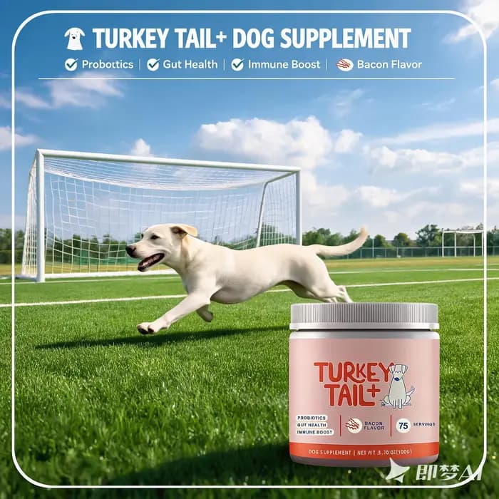 Complément Probiotique pour Animaux de Compagnie avec des Ingrédients Doux et Sûrs