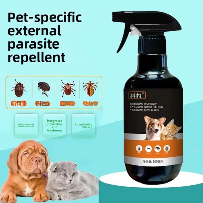 Médicament anti-puces pour chiens et chats
