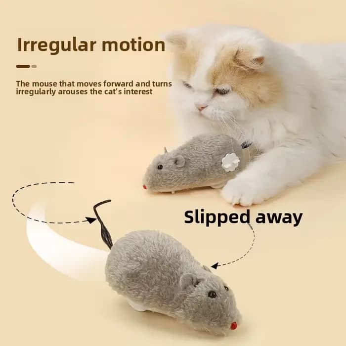 Jouet en peluche souris pour animaux de compagnie