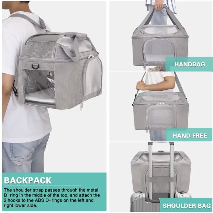 Sac à dos pour animaux de compagnie
