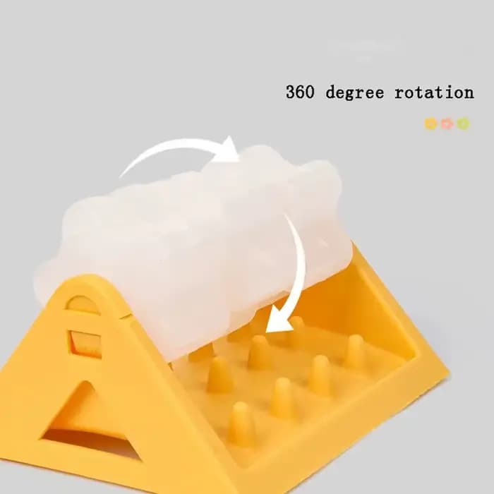 Bol interactif pour chien à alimentation lente - Jouet puzzle pour soulager l'anxiété et l'ennui