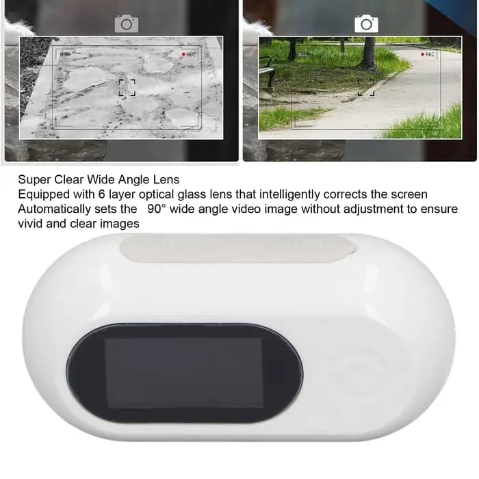 Caméra de collier pour animaux de compagnie, grand Angle de 120 degrés, caméra d'action pour animaux de compagnie, Support carte mémoire Full HD avec enregistrements vidéo pour l'extérieur pour chat