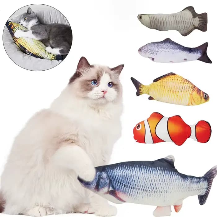 Chat poisson jouet