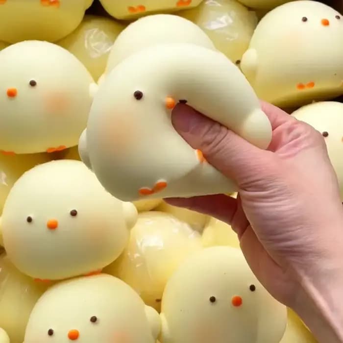 CHAUD! Jouet Squishy de poussin géant mignon